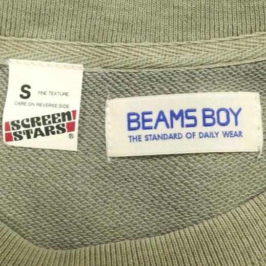 SCREEN STARS x BEAMS BOY スクリーンスターズ ビームスボーイ 別注 裏毛後染めスウェット 13-13-0171-146 S(ONE SIZE) SAND トレーナー |  | 03