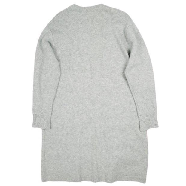 BEAMS BOY ビームスボーイ ボタンレス ロングカーディガン 13-15-0302-654 ONE SIZE グレー ウール ニット トップス g25651 |  | 01