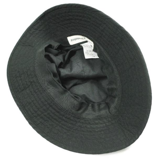 Cableami x BEAMS BOY ケーブルアミ ビームスボーイ 別注 日本製 キルティングバケットハット Free BLACK 帽子 g25661 |  | 05