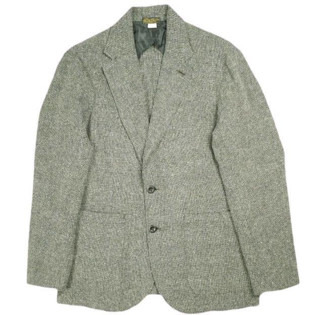 RRL ダブルアールエル アンコンストラクテッド ヘリンボーン スポーツコート 782944777001 M Greige Double RL ジャケット 定価143,000円 | 