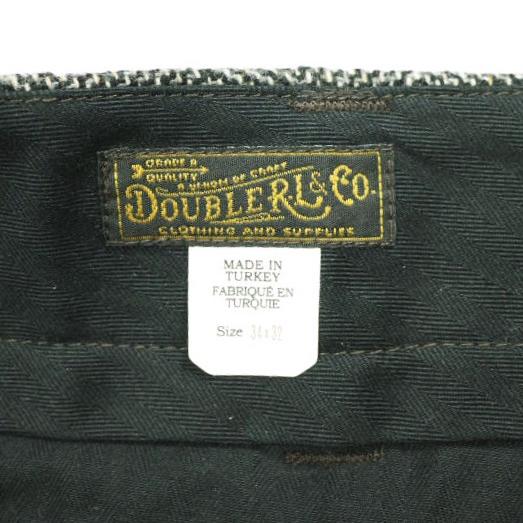 RRL ダブルアールエル ヘリンボーンオフィサーズパンツ 782944778001 34 Greige Double RL ヘリンボーン スラックス 定価62,700円 ボトムス |  | 03