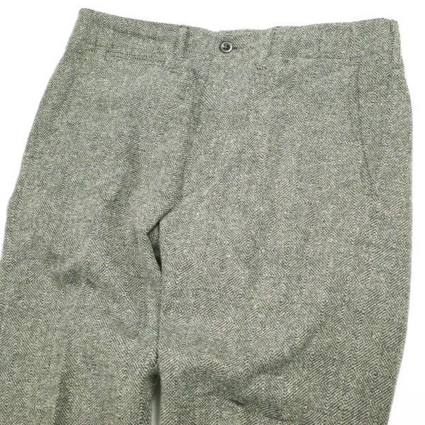 RRL ダブルアールエル ヘリンボーンオフィサーズパンツ 782944778001 34 Greige Double RL ヘリンボーン スラックス 定価62,700円 ボトムス |  | 04