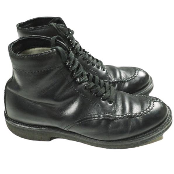 ALDEN オールデン TANKER BOOTS クロムエクセルレザー タンカーブーツ 45491H US6D(24cm) BLACK 革靴 ミリタリーラスト シューズ g25676 |  | 02
