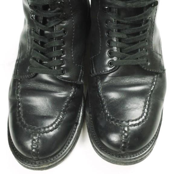 ALDEN オールデン TANKER BOOTS クロムエクセルレザー タンカーブーツ 45491H US6D(24cm) BLACK 革靴 ミリタリーラスト シューズ g25676 |  | 04