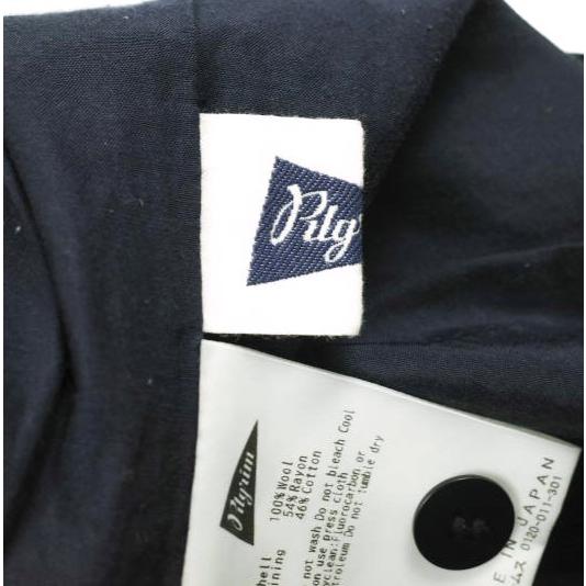 Pilgrim Surf+Supply ピルグリム サーフ+サプライ 25AW Elena Wool Slouchy Trouser 2タックウールトラウザーパンツ 37-24-0492-874 1 NAVY |  | 07