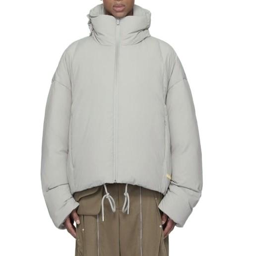 A.A.Spectrum エーエースペクトラム MALVERN DOWN JACKET ストレッチナイロンタフタ マルバーン ダウンジャケット S グレー 光? アウター |  | 02