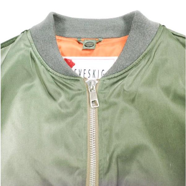 SEVESKIG セヴシグ 25SS DETACHABLE MA-01 VER RAINBOW デタッチャブルMA-1ジャケット レインボー L KHAKI 定価105,600円 L-2B フライト |  | 03