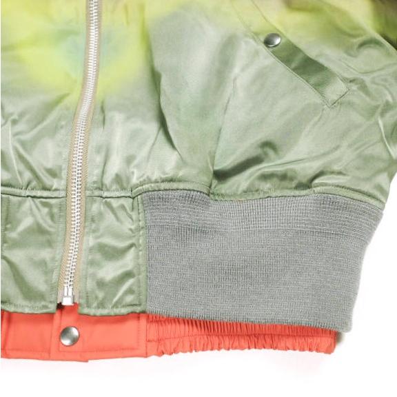 SEVESKIG セヴシグ 25SS DETACHABLE MA-01 VER RAINBOW デタッチャブルMA-1ジャケット レインボー L KHAKI 定価105,600円 L-2B フライト |  | 06