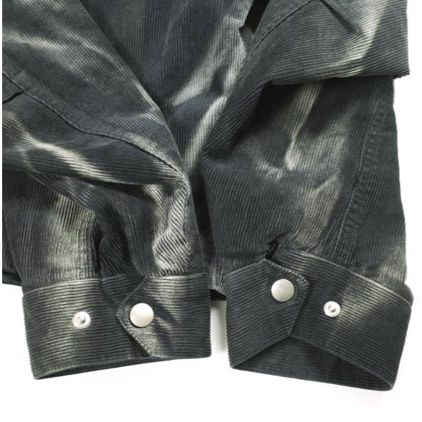 KAMIYA カミヤ 25AW 日本製 Sun-Faded Corduroy Work Blouson サンフェード コーデュロイ ワークブルゾン G15BL033 S BLACK ジャケット |  | 05