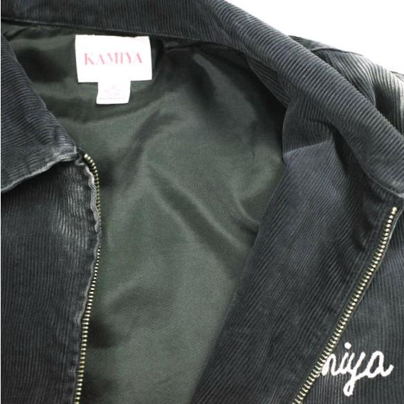KAMIYA カミヤ 25AW 日本製 Sun-Faded Corduroy Work Blouson サンフェード コーデュロイ ワークブルゾン G15BL033 S BLACK ジャケット |  | 06