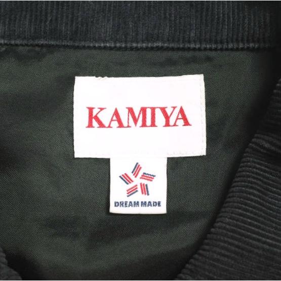 KAMIYA カミヤ 25AW 日本製 Sun-Faded Corduroy Work Blouson サンフェード コーデュロイ ワークブルゾン G15BL033 S BLACK ジャケット |  | 07