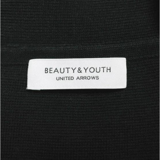 BEAUTY＆YOUTH UNITED ARROWS ビューティーアンドユース ミラノリブワイドフォルムカーディガン 1228-105-0605 XL Black ニット トップス |  | 03
