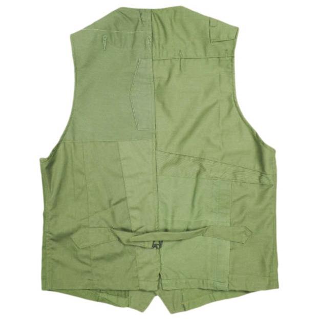 Rebuild by Needles リビルドバイニードルス 日本製 BDU VEST REMAKE リメイクミリタリーベスト M Olive ジレ トップス g25704 |  | 01