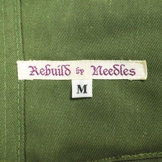 Rebuild by Needles リビルドバイニードルス 日本製 BDU VEST REMAKE リメイクミリタリーベスト M Olive ジレ トップス g25704 |  | 02