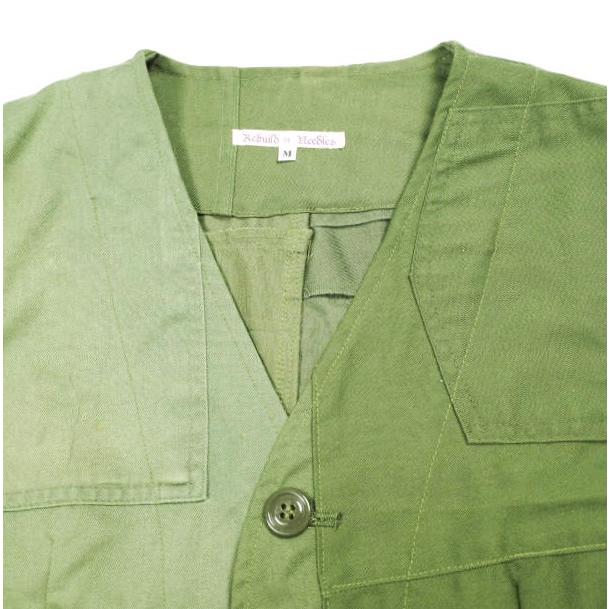 Rebuild by Needles リビルドバイニードルス 日本製 BDU VEST REMAKE リメイクミリタリーベスト M Olive ジレ トップス g25704 |  | 03