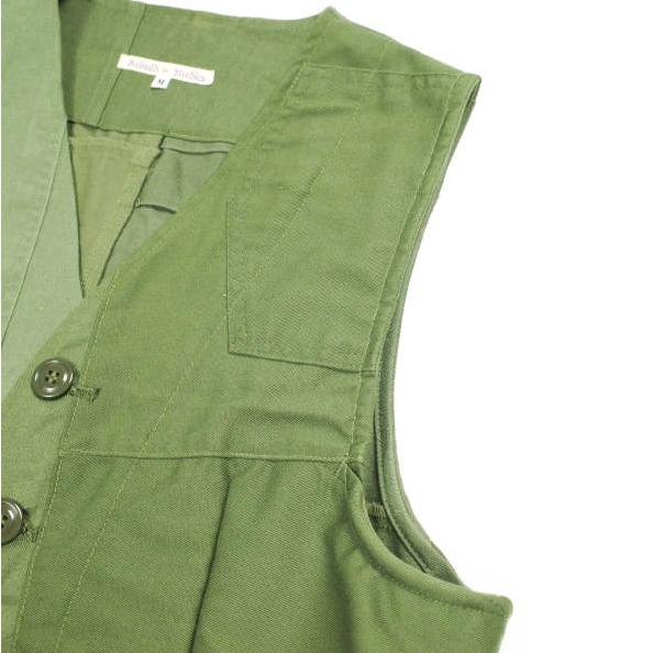 Rebuild by Needles リビルドバイニードルス 日本製 BDU VEST REMAKE リメイクミリタリーベスト M Olive ジレ トップス g25704 |  | 04