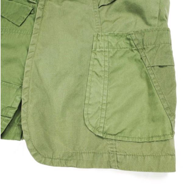 Rebuild by Needles リビルドバイニードルス 日本製 REMAKE BDU SHAWL COLLAR JACKET リメイクミリタリーショールカラージャケット M Olive |  | 05