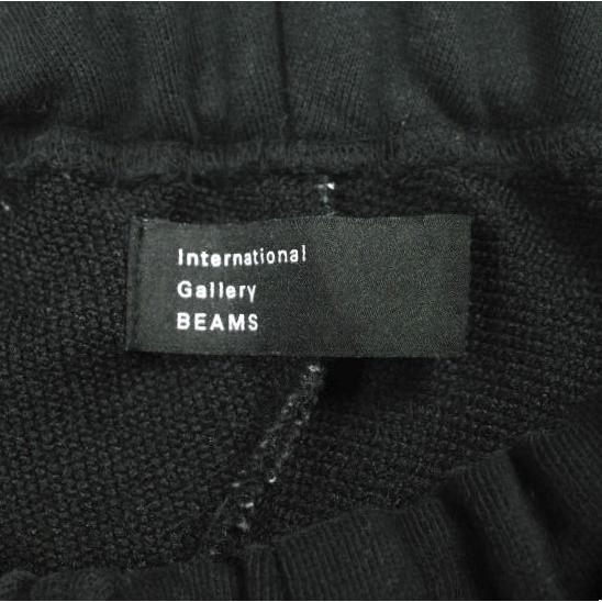 International Gallery BEAMS インターナショナルギャラリービームス 25AW バナナドレーピングスウェットパンツ 23-22-0012-052 S BLACK |  | 03