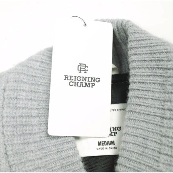 REIGNING CHAMP レイニングチャンプ 24AW MELTON WOOL COLISEUM JACKET メリノウール スタジャン 24011071034630 M グレー 定価97,900円 |  | 03