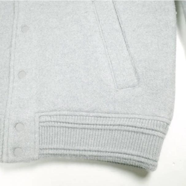 REIGNING CHAMP レイニングチャンプ 24AW MELTON WOOL COLISEUM JACKET メリノウール スタジャン 24011071034630 M グレー 定価97,900円 |  | 07
