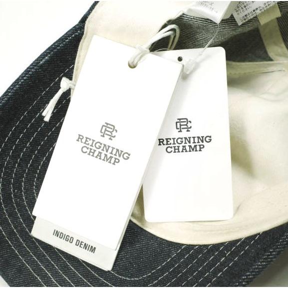 REIGNING CHAMP レイニングチャンプ 24SS 日本製 JAPAN DENIM HIGHLANDER CAP デニムベースボールキャップ RC-7424 Indigo 6パネル 帽子 |  | 02