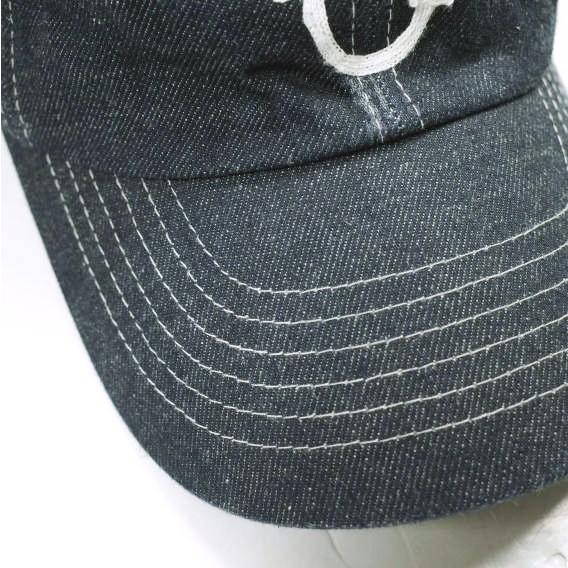 REIGNING CHAMP レイニングチャンプ 24SS 日本製 JAPAN DENIM HIGHLANDER CAP デニムベースボールキャップ RC-7424 Indigo 6パネル 帽子 |  | 05