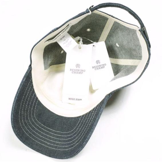 REIGNING CHAMP レイニングチャンプ 24SS 日本製 JAPAN DENIM HIGHLANDER CAP デニムベースボールキャップ RC-7424 Indigo 6パネル 帽子 |  | 07