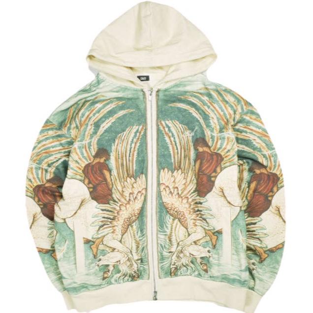 KITH NYC キスニューヨークシティ 25AW Pegasus Nelson Zip Up Hoodie ペガサス ネルソン ジップアップパーカー S Sandrift g25729 | 