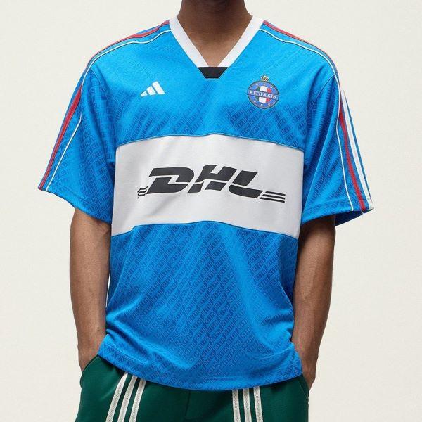 KITH NYC x adidas キス アディダス 25SS 別注 Football DHL Express Jersey フットボール ジャージ JN3586 XS Blue Burst ゲームシャツ |  | 02