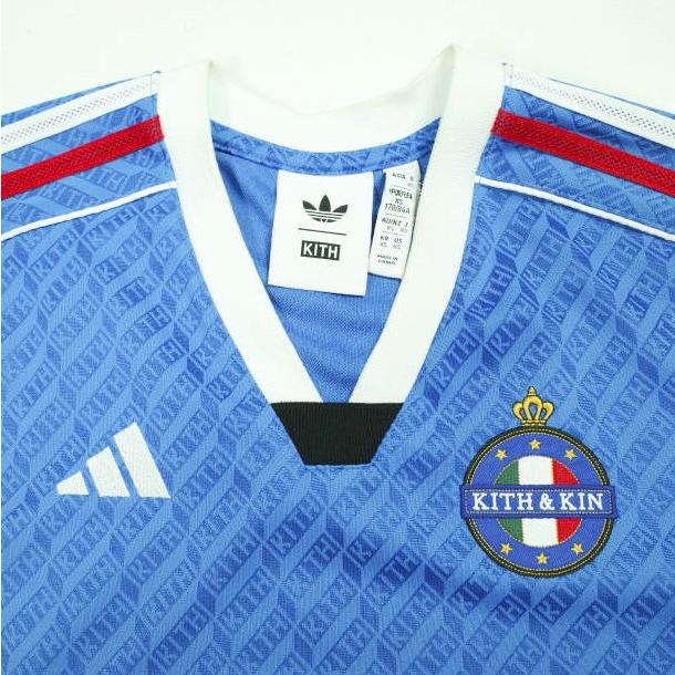 KITH NYC x adidas キス アディダス 25SS 別注 Football DHL Express Jersey フットボール ジャージ JN3586 XS Blue Burst ゲームシャツ |  | 04