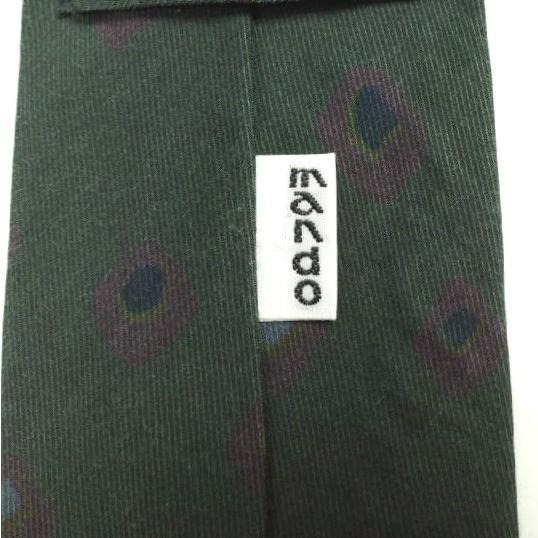 mando マンド 日本製 ドット柄ネクタイ 9199-003 Dark Green g25741 |  | 05