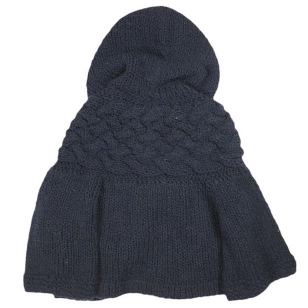 TORI-TO x BEAMS BOY トリト ビームスボーイ 別注 ケーブル編みニットショートダッフルコート 13-15-0269-702 36(M) NAVY ブルゾン |  | 01