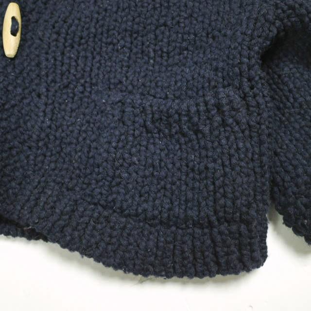 TORI-TO x BEAMS BOY トリト ビームスボーイ 別注 ケーブル編みニットショートダッフルコート 13-15-0269-702 36(M) NAVY ブルゾン |  | 05