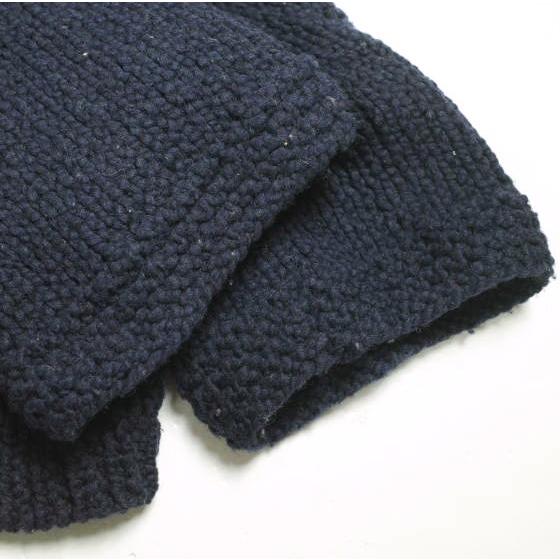 TORI-TO x BEAMS BOY トリト ビームスボーイ 別注 ケーブル編みニットショートダッフルコート 13-15-0269-702 36(M) NAVY ブルゾン |  | 06