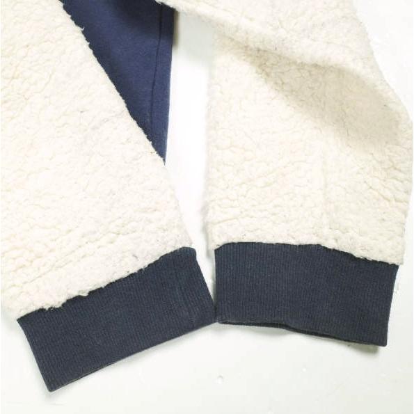 LF MARKEY エルエフマーキー ボアスリーブVガゼットスウェット 61-13-0250-447 UK10 US6 FR38 NAVY トレーナー プルオーバー 裏毛 トップス |  | 05