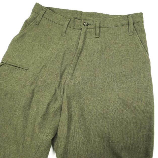 aaAaa アーアーエー 日本製 ウールトラウザーズ AA52FP001b ONE SIZE OLIVE サルエル パンツ ボトムス g25748 |  | 03