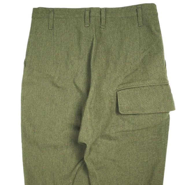 aaAaa アーアーエー 日本製 ウールトラウザーズ AA52FP001b ONE SIZE OLIVE サルエル パンツ ボトムス g25748 |  | 05