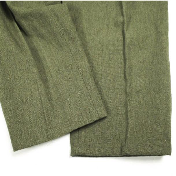 aaAaa アーアーエー 日本製 ウールトラウザーズ AA52FP001b ONE SIZE OLIVE サルエル パンツ ボトムス g25748 |  | 06