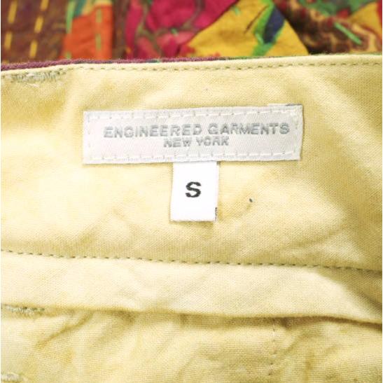 Engineered Garments エンジニアードガーメンツ 23SS CARLYLE PANT ? Triangle Handstitch カーライルパンツ S Khaki 1プリーツ g25750 |  | 07