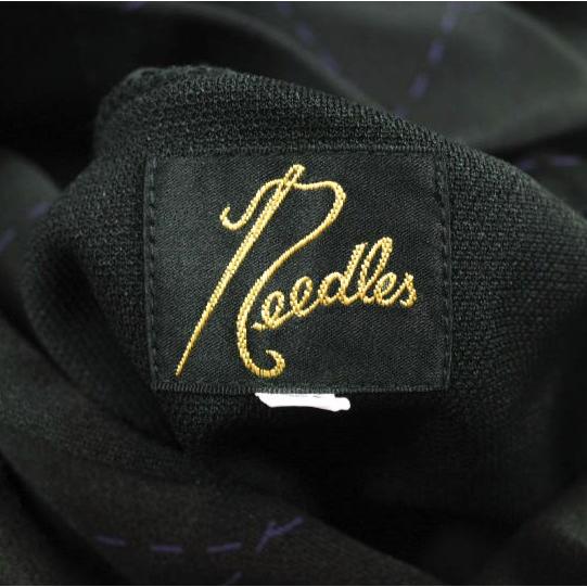Needles x DC SHOES ニードルス ディーシーシューズ 23AW 別注 Track Hoody - Poly Smooth / Printed MR608 M BLACK ジャージー パーカー |  | 06