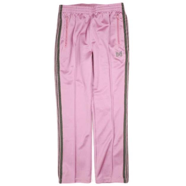 Needles ニードルス 23SS 日本製 Narrow Track Pant Poly Smooth ナロートラックパンツ ポリスムース MR287 S Smoke Pink ジャージ | 