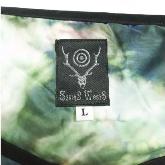 South2 West8 サウスツーウェストエイト S2W8 23AW Filling Jacket - Poly Taffeta Tie Dye Printed フィリングジャケット NS729 L Green |  | 06