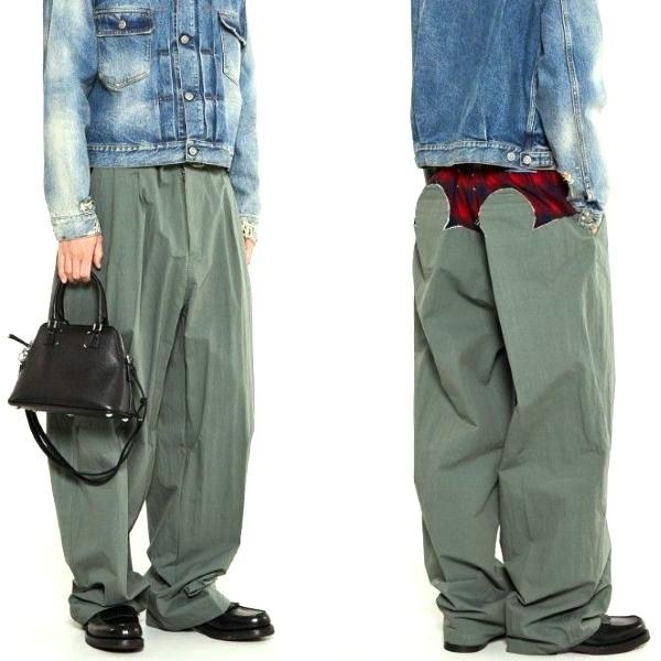 MAISON MARGIELA x PENDLETON メゾンマルジェラ ペンドルトン 23AW 別注 Yoke Trousers ヨークトラウザーズ S29KA0383 S78035 38 パンツ |  | 02
