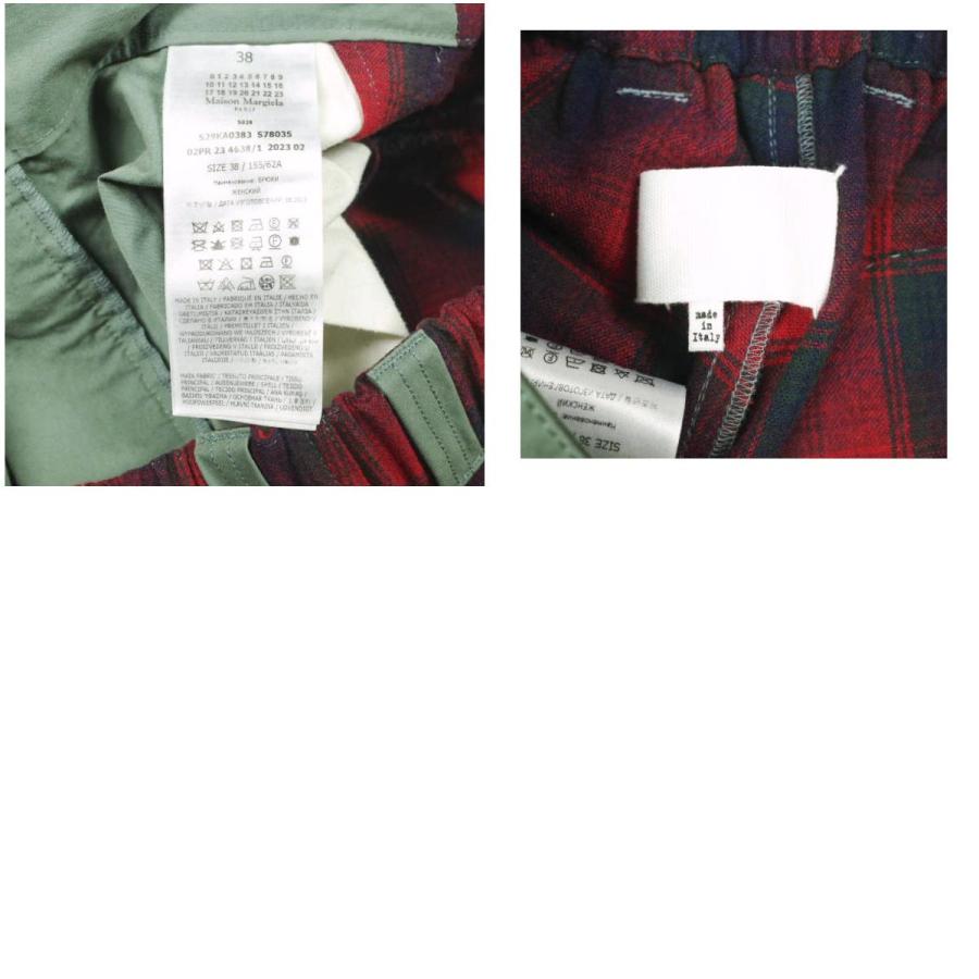 MAISON MARGIELA x PENDLETON メゾンマルジェラ ペンドルトン 23AW 別注 Yoke Trousers ヨークトラウザーズ S29KA0383 S78035 38 パンツ |  | 09