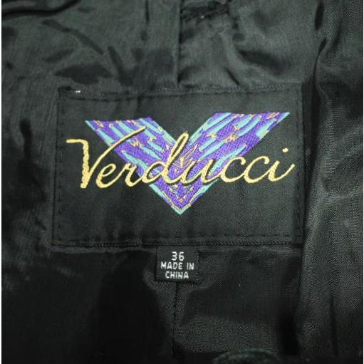 古着 Verducci 90s Leather Pants ヴィンテージ 5ポケットレザーパンツ 36 BLACK ボタンフライ ボトムス g25767 |  | 02