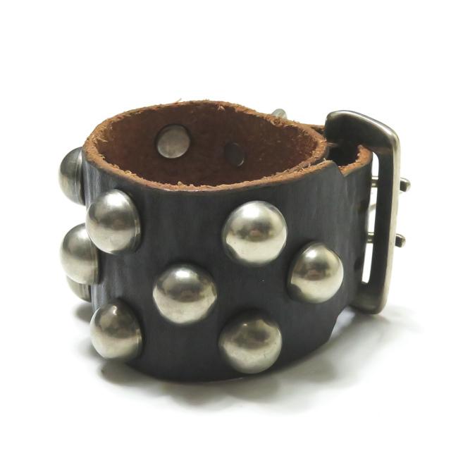 UNDER COVER スタッズ レザーブレスレット リストバンド www.npdwork.net