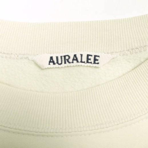 AURALEE オーラリー 21AW 日本製 ELASTIC HIGH GAUGE SWEAT P/O エラスティックハイゲージスウェットプルオーバー A21AP02NU 1 BEIGE |  | 02