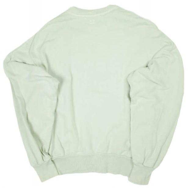 Acne Studios アクネストゥディオズ 22SS Face Patch Sweat オーバーサイズ フェイスパッチスウェット FA-UX-SWEA000088 XXS Light Green |  | 01
