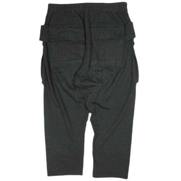 DRKSHDW ダークシャドウ 24SS CREATCH CARGO CROPPED DRAWSTRING PANTS ドローストリングパンツ DU01D1371-RIG M BLK Rick Owens サルエル |  | 01