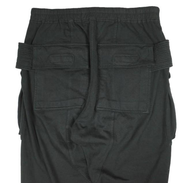 DRKSHDW ダークシャドウ 24SS CREATCH CARGO CROPPED DRAWSTRING PANTS ドローストリングパンツ DU01D1371-RIG M BLK Rick Owens サルエル |  | 04